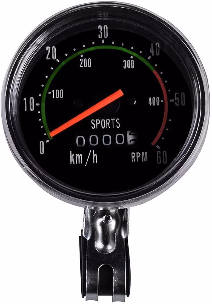 How fast is a cyclist in km h?