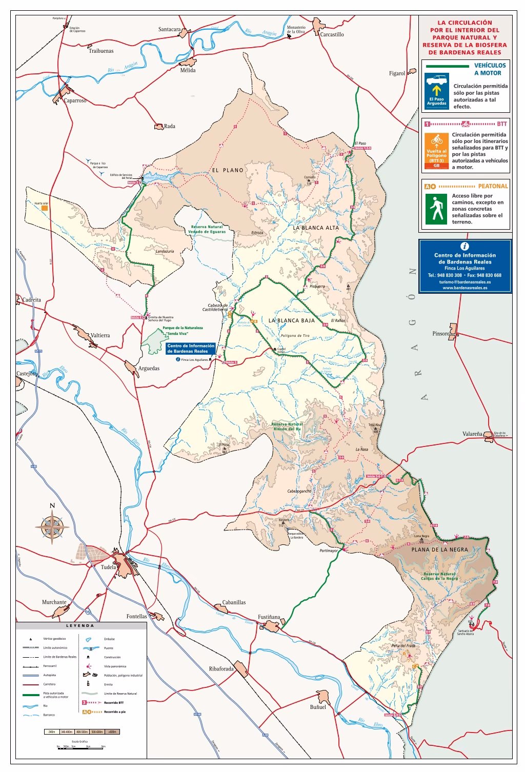 ¿Dónde empezar la ruta de las bardenas reales?