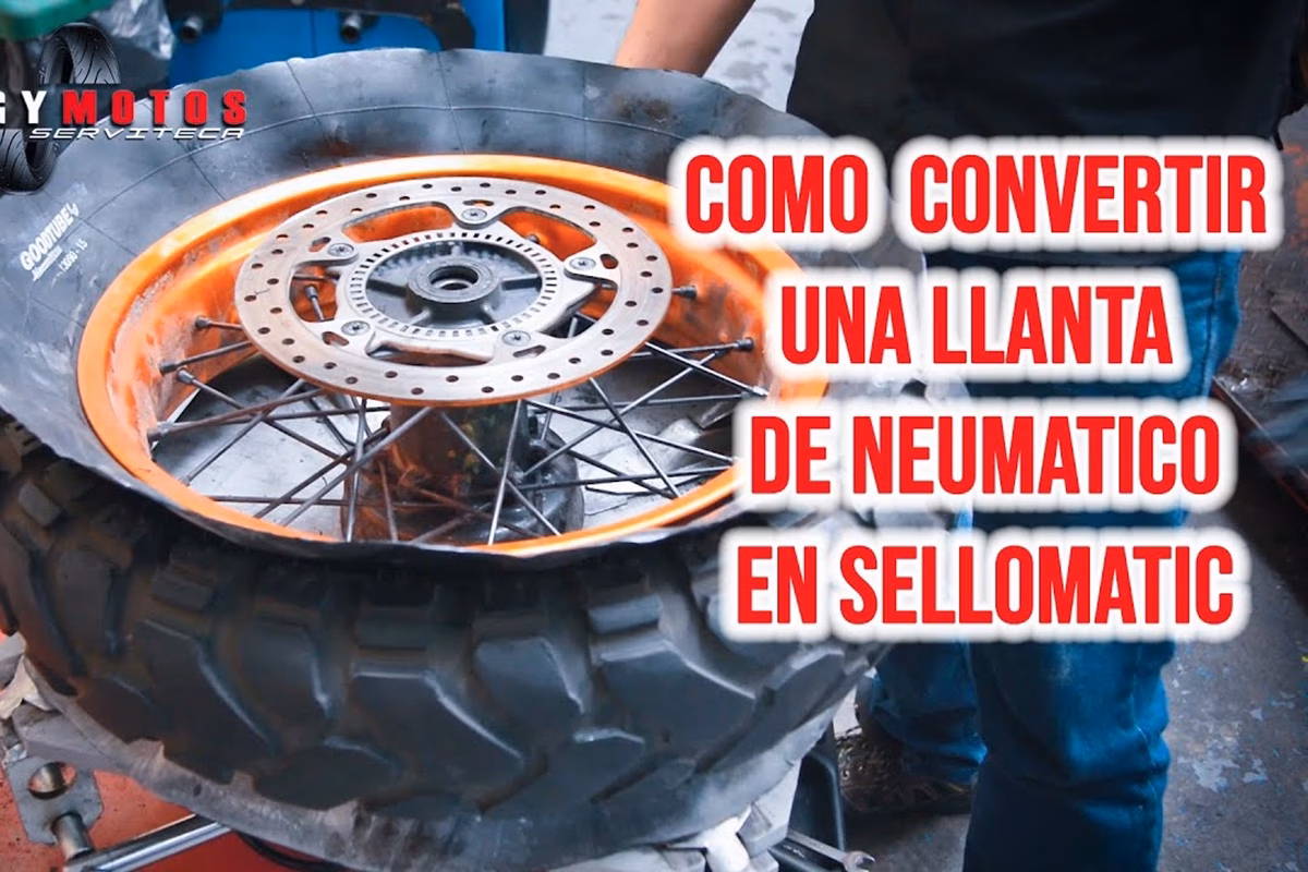 ¿Es posible utilizar neumáticos con cámara sin cámaras?