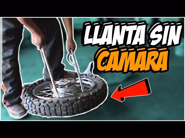 ¿Es posible utilizar neumáticos con cámara sin cámaras?