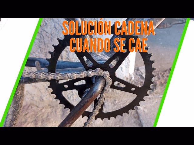 ¿Es fácil arreglar una cadena de bicicleta rota?