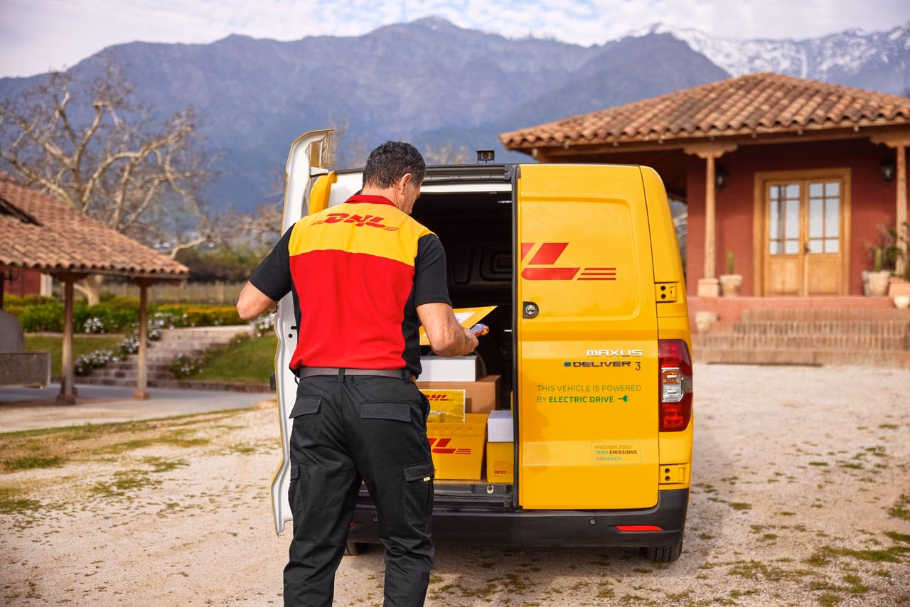 Why did I get a message from DHL?