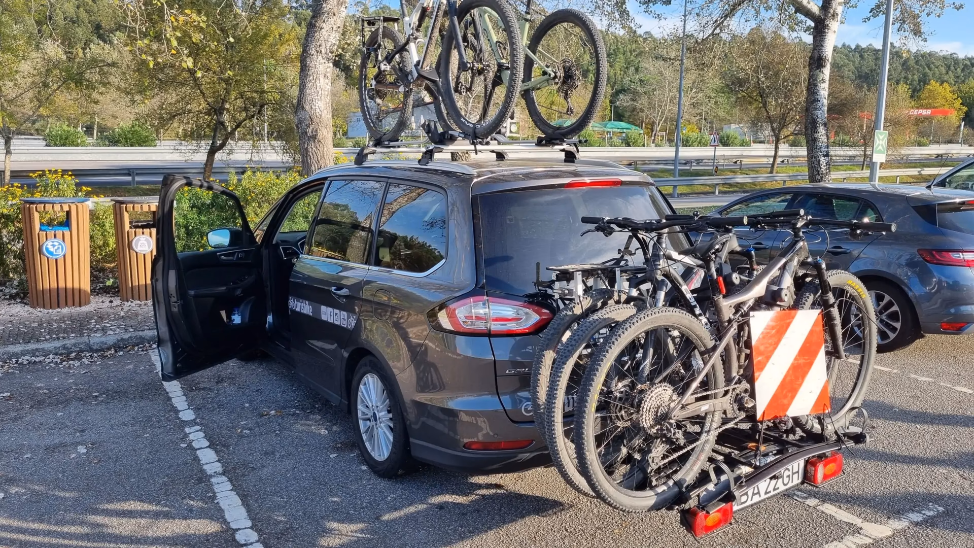 ¿Cómo pedir un Uber con porta bicicleta?