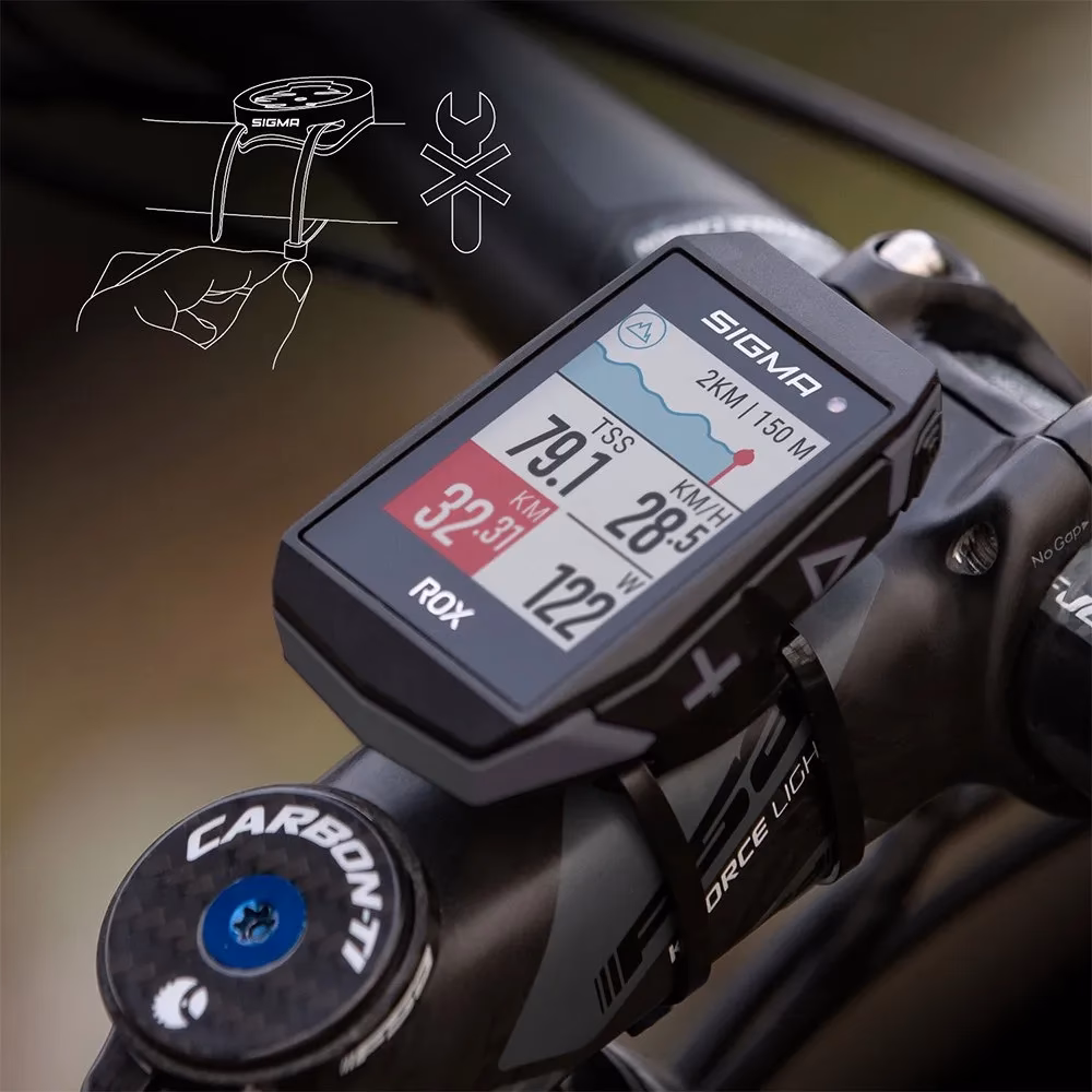 What is the difference between Garmin Edge 540 and Sigma Rox?
