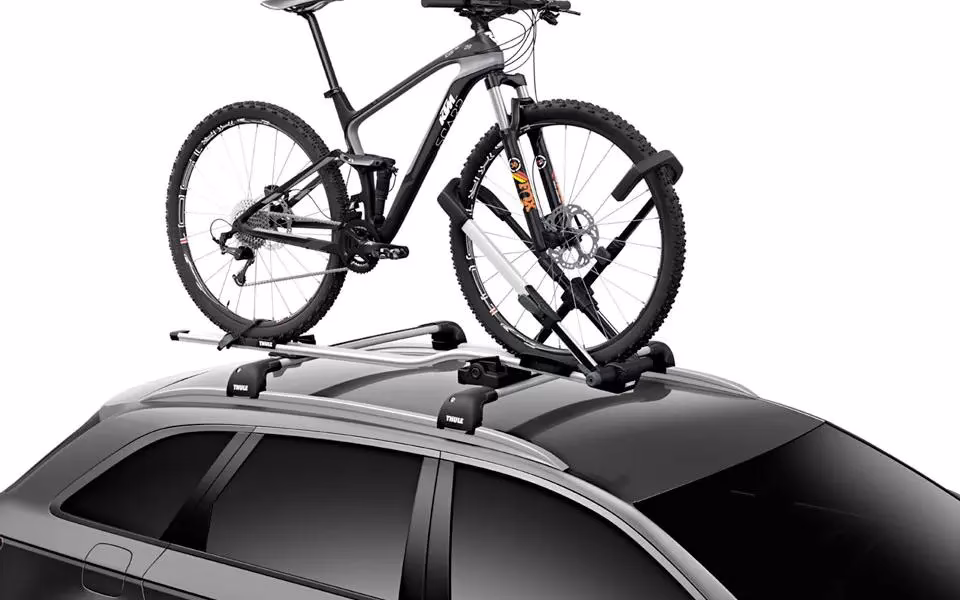 Is it illegal to have a bike rack on your car?