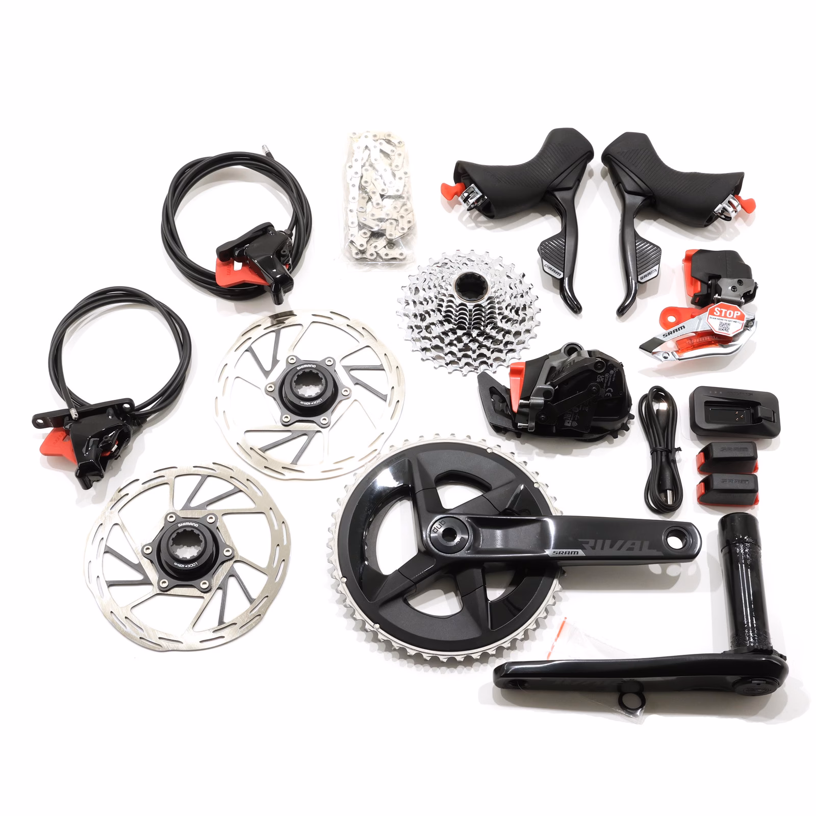 What is the largest cassette for SRAM rival axs?