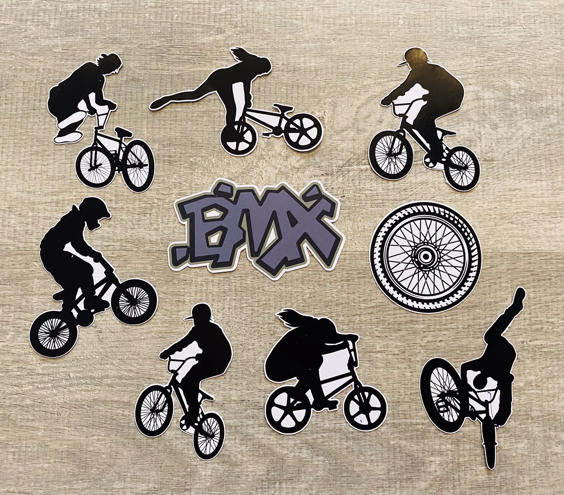 Where should you put your stickers?