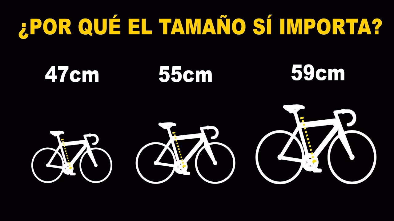 ¿Cuál es el tamaño del cuadro de las bicicletas?