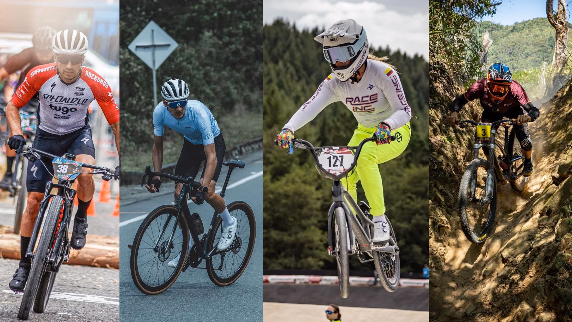 ¿Cuáles son los diferentes tipos de deportes de ciclismo?