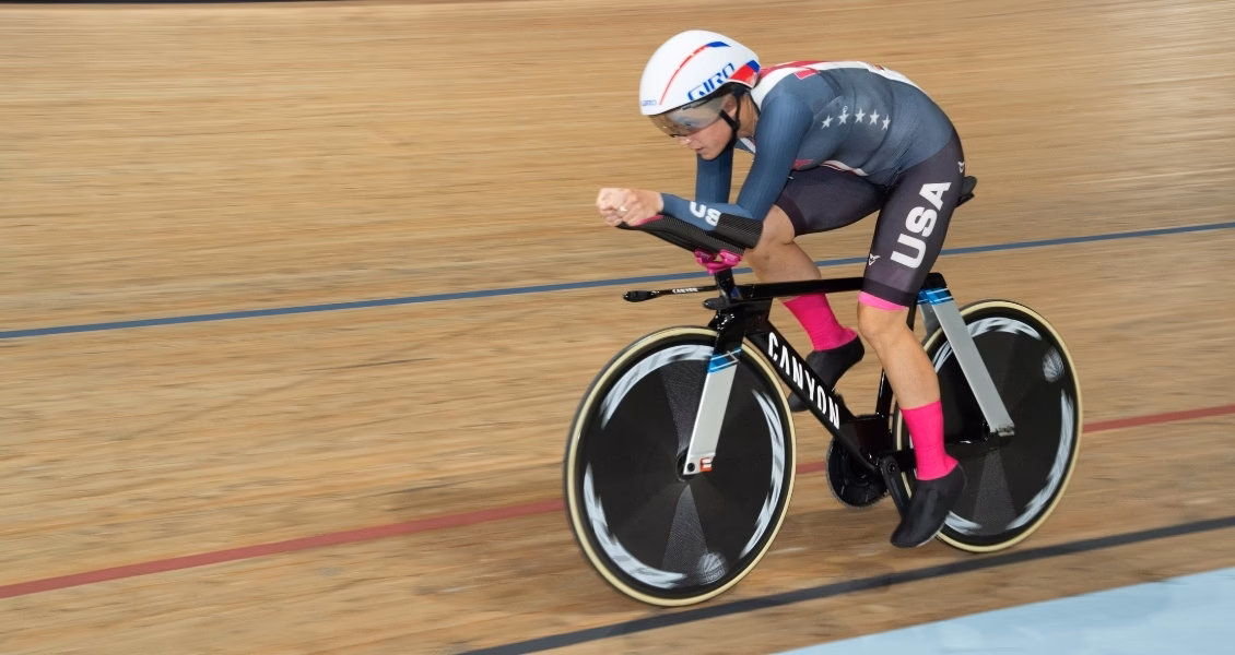 Why are track cyclist legs so big?