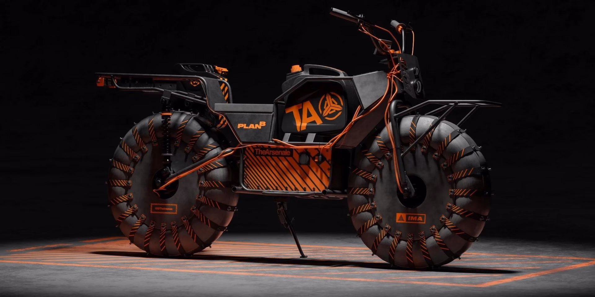 How can a blind person ride a bike?