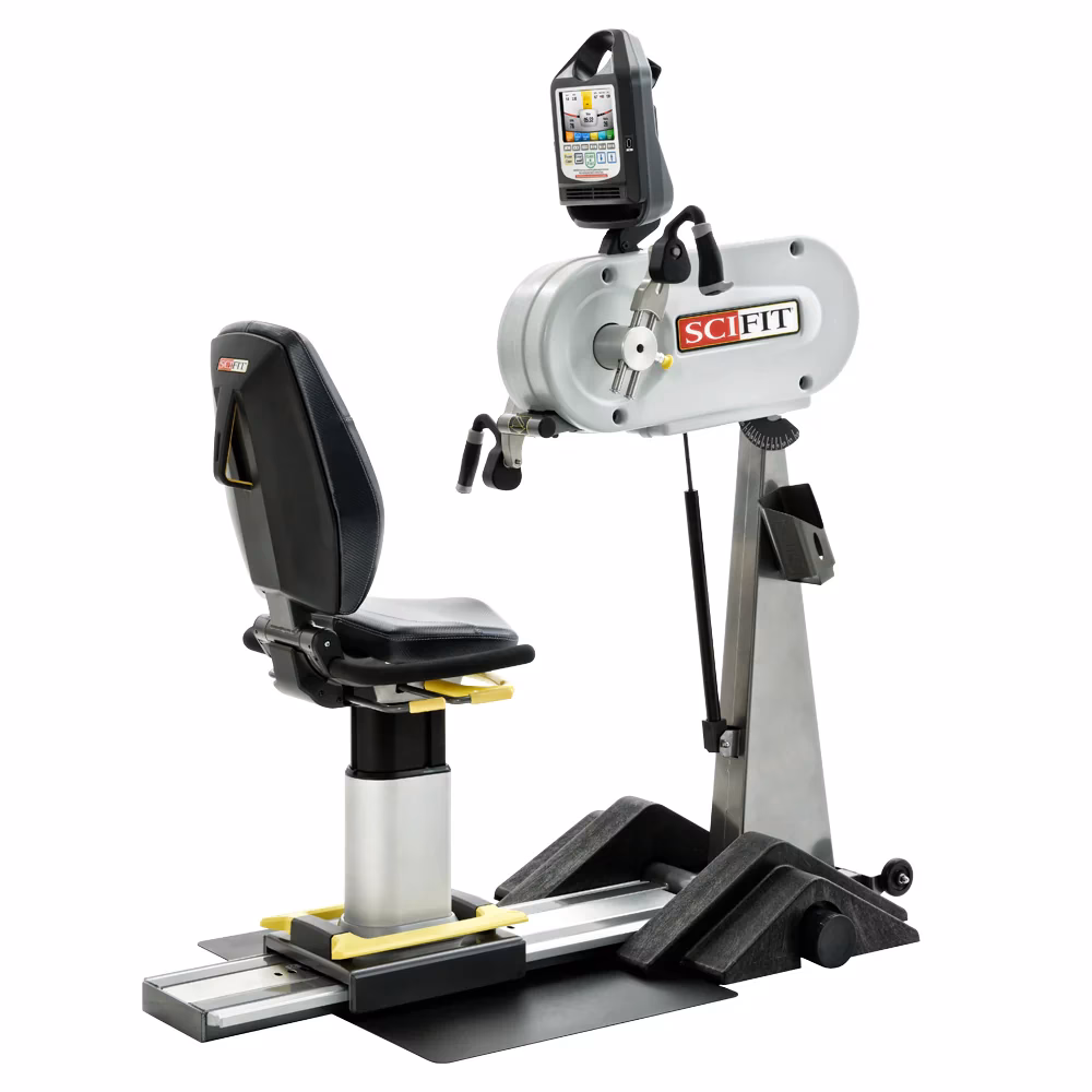What does an upper body ergometer do?