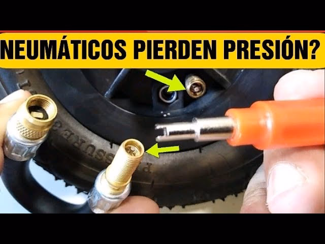 ¿Cómo saber si la válvula de la rueda está dañada?