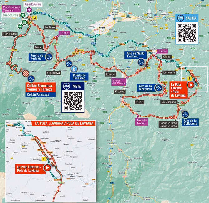 Where is stage 9 of the Vuelta?