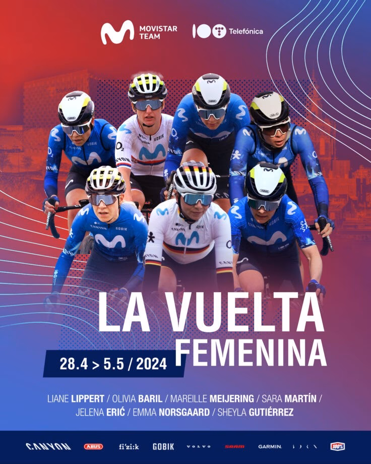 How many stages are there in la vuelta femenina?