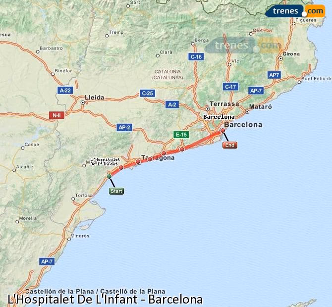 ¿Cuánto tarda el tren de Zaragoza a Canfranc?