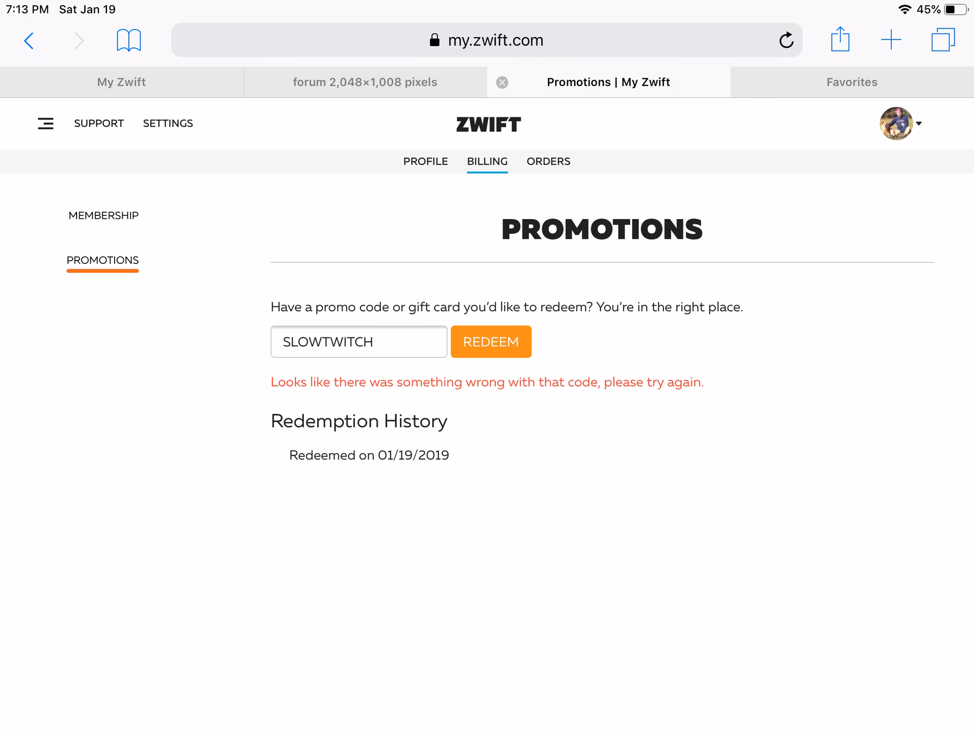 Does Zwift have military discount?
