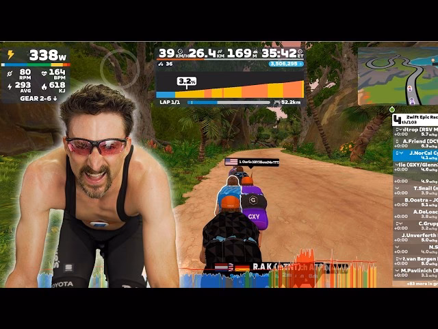 What is a Zwift race?